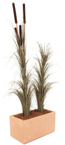Europalms Euro Palms 82505857 statek z tłok 152 cm do trawy, ciemnobrązowy 82505857