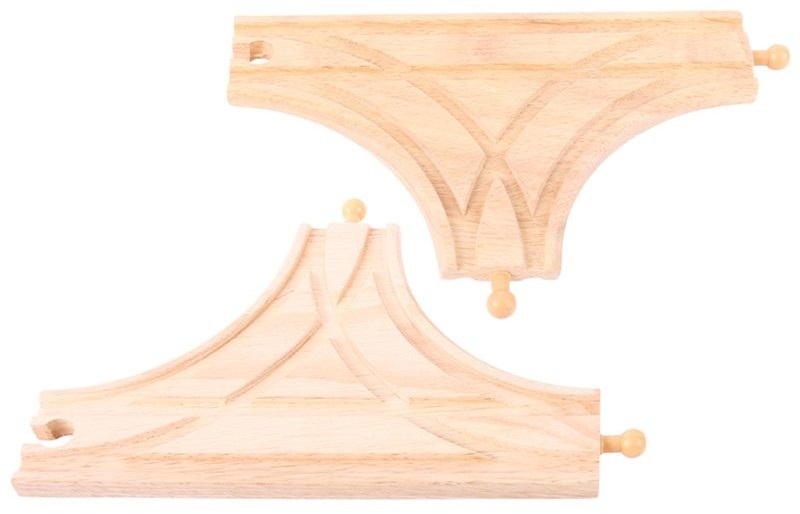 BigjigsRail Skrzyżowanie dla pociągów typ T