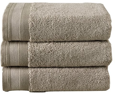 De Witte Lietaer De Witte lietaer contessa Luxe ręcznik z bawełny, 50 ° X ° 100°cm,-częściowy zestaw, szarobrązowy, 50 x 100 cm 180885