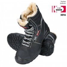 LAHTI PRO Buty robocze zimowe wysokie skóra S3 SRC rozmiar 40 L3030140 LPL3030140