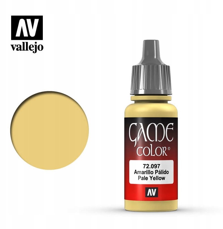 Vallejo Game Color Pale Yellow 72.097
