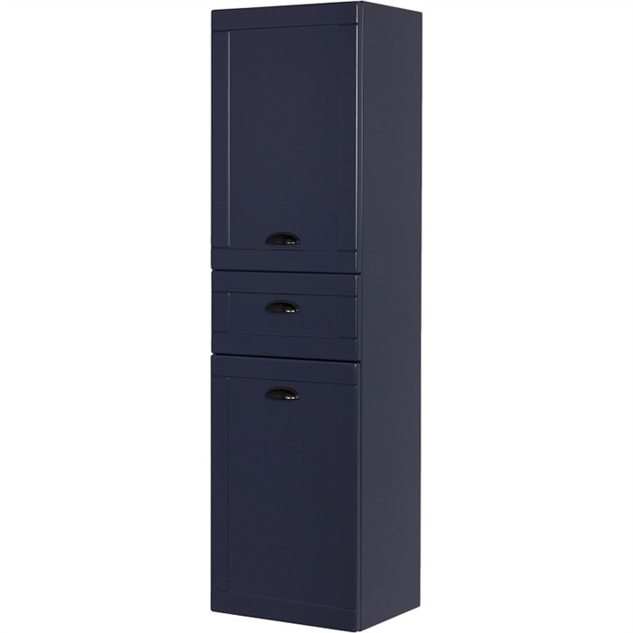 Gante Słupek łazienkowy wiszący granatowy mat 143x40 seria Grend GRD-GN-RW