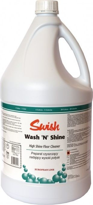 Swish WashnShine Płyn do mycia i nabłyszczania posadzek 5 l WASH/N/SHINE/5L