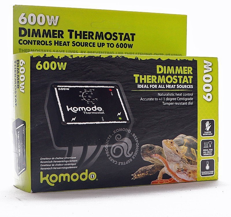 aquario Komodo Dimmer Thermostat 600W - termostat opornikowy Kom Dimmer Thermo 600W 82322