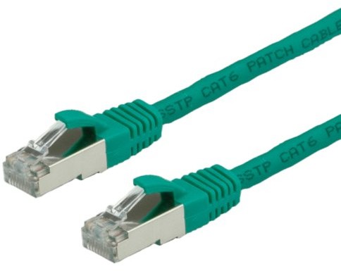 Value S/FTP (PIMF-) Patch Cable Kat.6, LSOH, zielony, 2 m 7611990113910