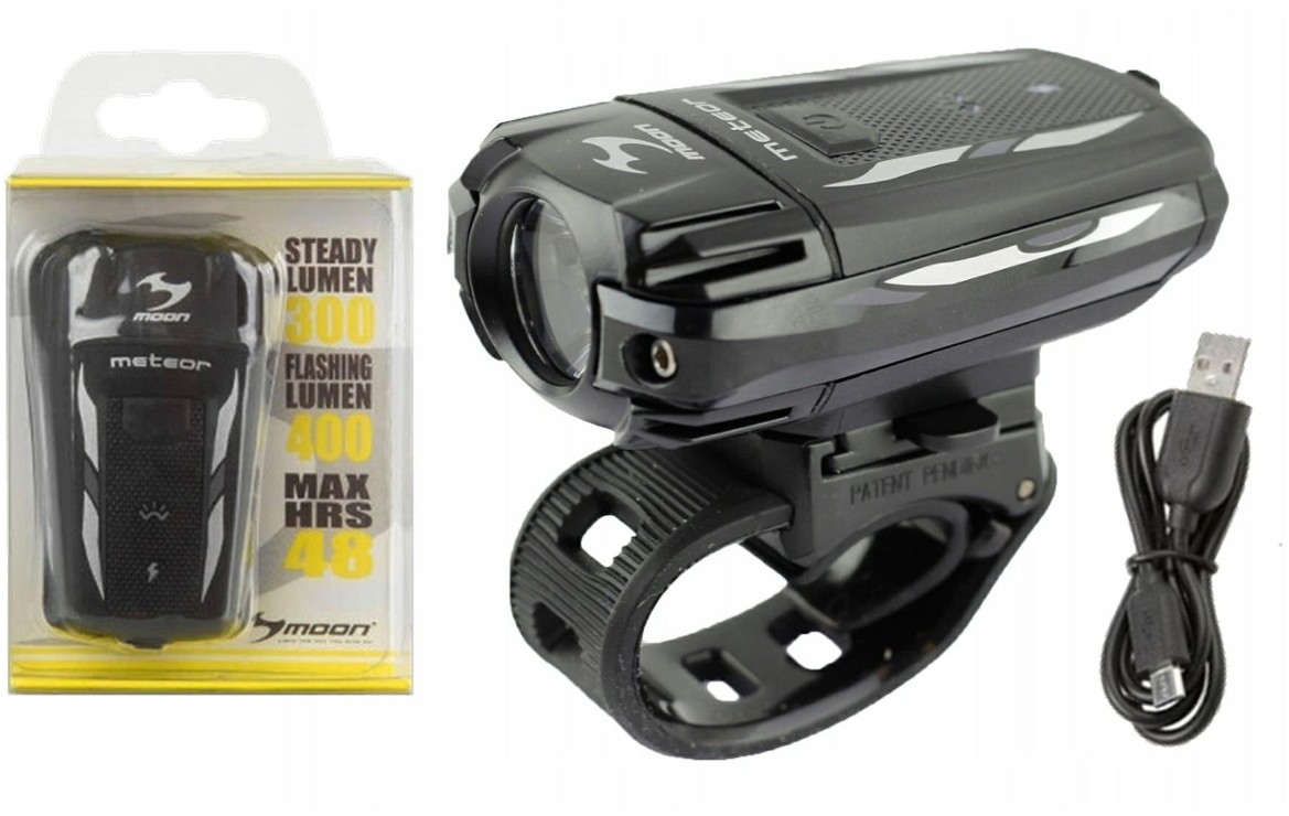 Meteor Lampa Przód C3 1 Cree XP-G2 400LM 8 Trybów