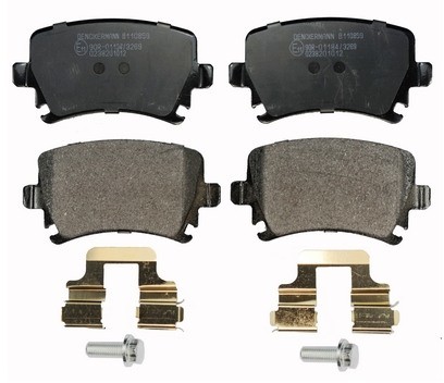 DENCKERMANN Klocki hamulcowe - komplet B110859