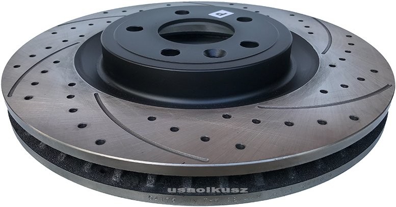 MIKODA Przednia WIERCONA NACINANA tarcza hamulcowa 336mm Ford Mustang 2011-2013 54175