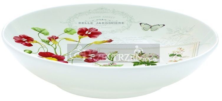 Nuova Cer Easy life r2s PORCELANOWA MISECZKA - Natural - Kwiaty (338 NATU)