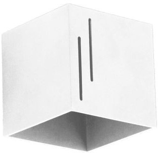 Lampex Kinkiet Quado MODERN B biały 692/B BIA