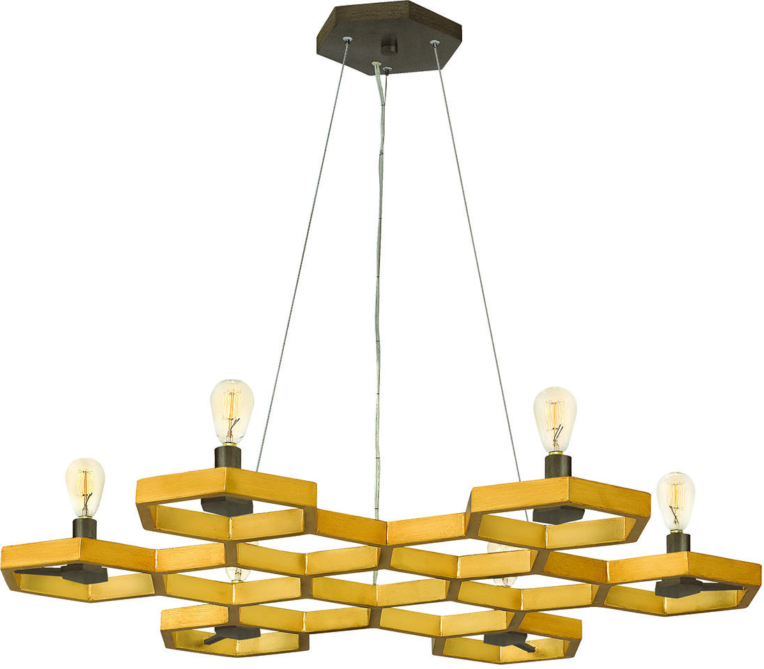 Hinkley Lighting MOXIE HK/MOXIE6/C SSG żyrandol 6x60W/E14 ELSHK/MOXIE6/C SSG
