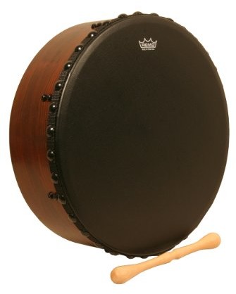 REMO ET-4516-81 Global Frame Drums and Tambourins Irish Bodhran 40,6 cm (16 Zoll) x 11,4 cm (4,5 Zoll) ET451681
