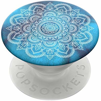 PopSockets PopSockets PopGrip - Rozkładany uchwyt i podstawka do telefonów oraz tabletów z wymiennymi krążkami PopTops - Jewel Chakra 801672