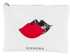 Sephora FAVORITES WOMAN'S DAY Large Pouch Strong and Fearless - Pojemna kosmetyczka