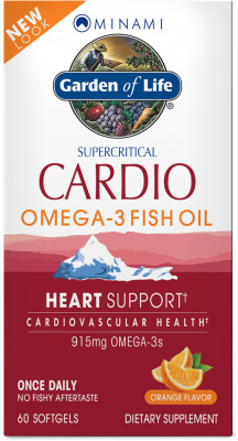 Omega Pharma Garden of Life Minami Cardio 3 Fish Oil (60 kaps.)