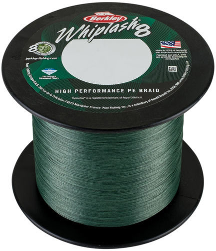 Berkley Whiplash 8 Braid Green 0,18mm 22,90kg