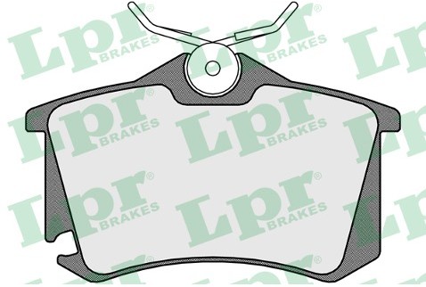 LPR Klocki hamulcowe - komplet 05P1508