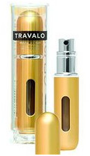 TRAVALO TRAVALO Travalo Classic HD Gold - napełnialny flakon z atomizerem  5 ml pT58977