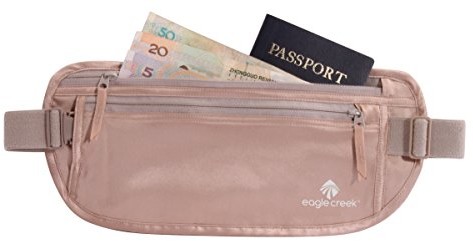 Eagle Creek Silk Undercover saszetka nerka, 29 x 13,5 x 0,3 cm, różowy, 29 cm EC041123081
