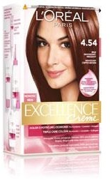 Loreal L'Oreal Paris Creme farba do włosów 4.54 Brąz mahoniowo miedziany 66929-uniw