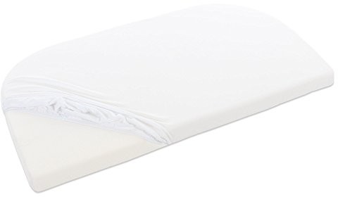 babybay Jersey prześcieradło z gumką  1 - opakowanie biały 100570