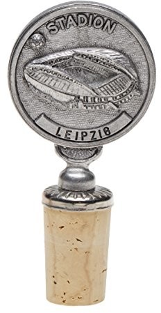 Schnabel-Schmuck Biżuteria maska Lipsku nakładka na butelki korki do butelek cyny do piłki nożnej Stadion Leipzig