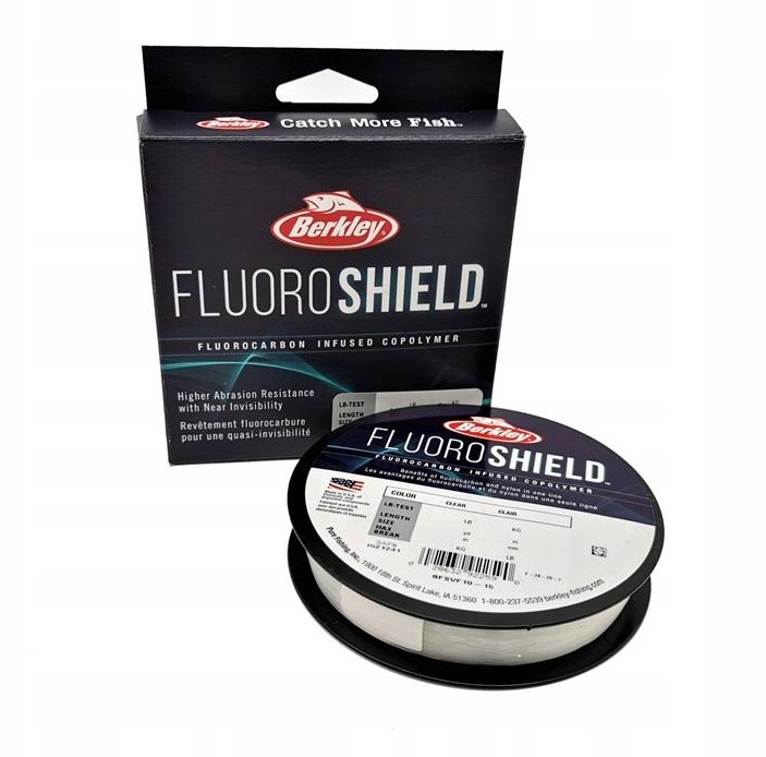 Berkley FluoroShield 0,23mm 2,7kg Żyłka Fluorocarb