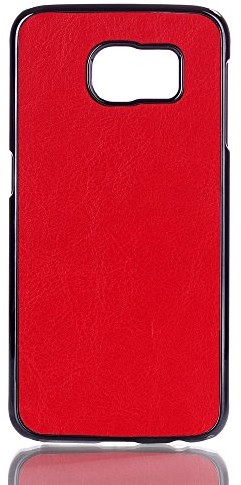 LD Case LD A000090 etui ochronne o wyglądzie skóry do Samsung Galaxy S6 G920 czerwone A000090