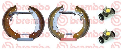 BREMBO Zestaw szczęk hamulcowych K 61 068