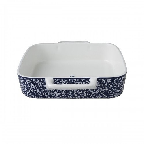 Laura Ashley Naczynie Żaroodporne Do Zapiekania Porcelanowe Laura Ashley Sweett Allysum Niebieskie