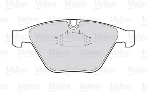 VALEO Klocki hamulcowe - komplet 301410