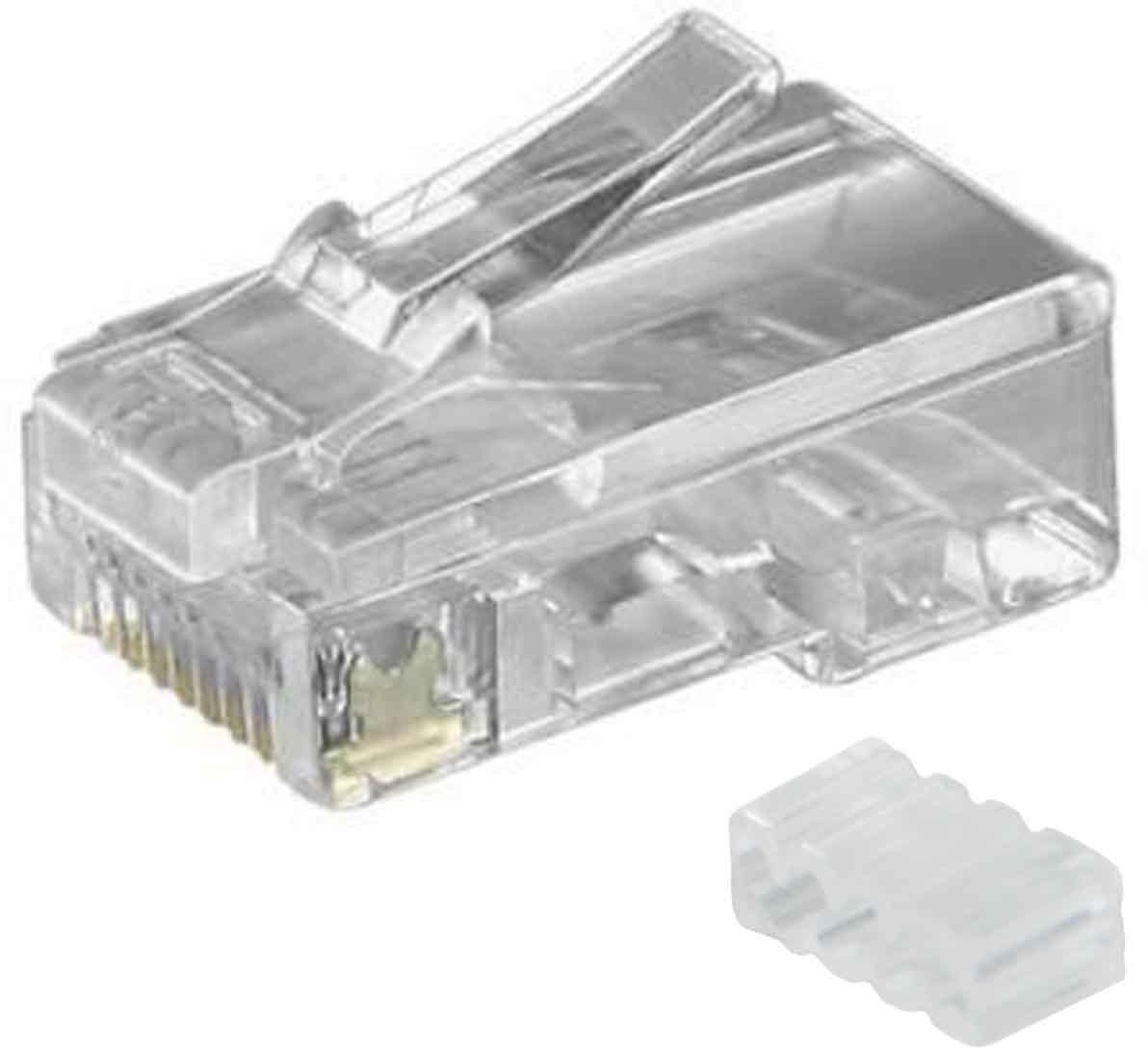 Solarix Wtyk RJ45 CAT6 UTP 8p8c KRJ45/6SLD drut) KRJ45/6SLD