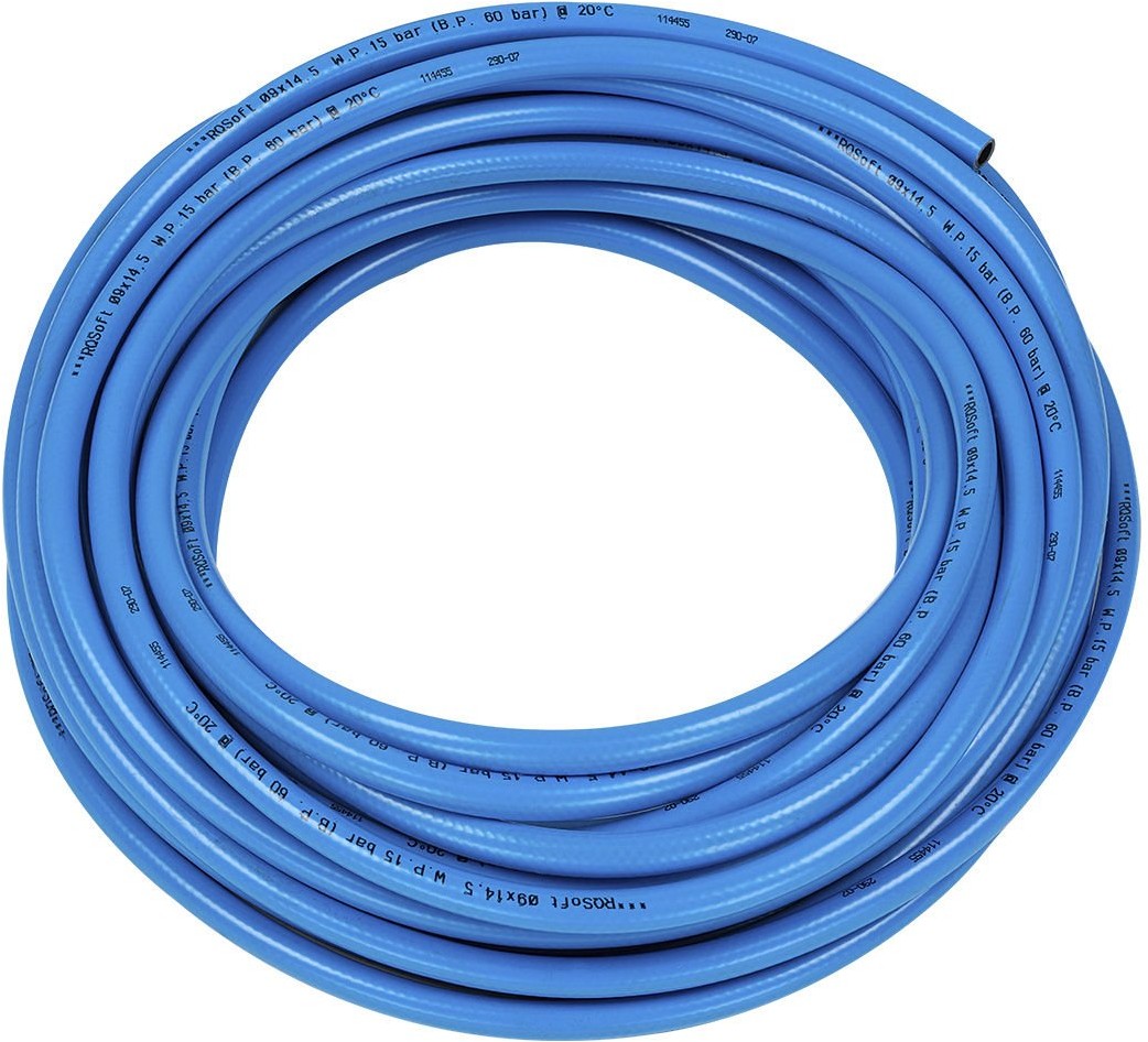 Wąż Prosty RQSoft Poliuretanowy Pneumatyczny 9,0 x 14,5mm - 20m