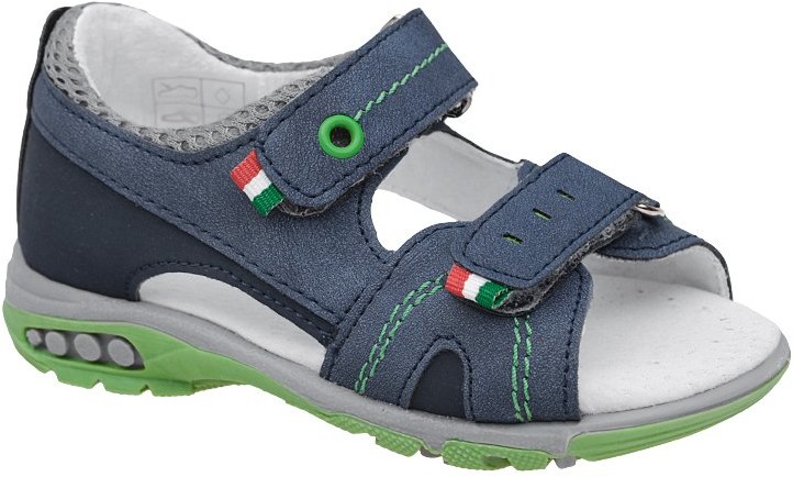 Kornecki Sandałki dla chłopca 6313 Granatowe Sandały 29623