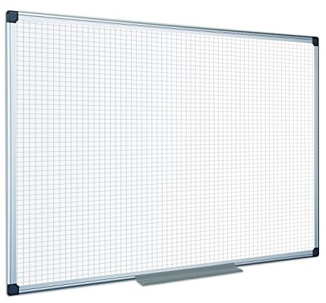 Bi-Office Bi-silque ma0321170 Maya tablica z ramą aluminiową i raster MA0321170