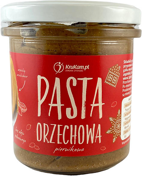 KruKam Pasta orzechowa piernikowa 300g
