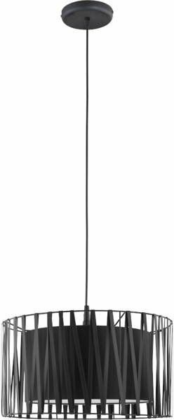 TK Lighting Nowoczesna lampa wisząca HARMONY BLACK 1654 1xE27 TK1654