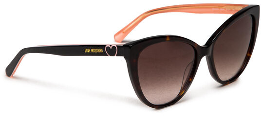 Moschino LOVE Okulary przeciwsłoneczne MOL043/S Czarny