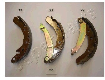 JAPANPARTS Szczęki hamulcowe (komplet) GF-W01AF