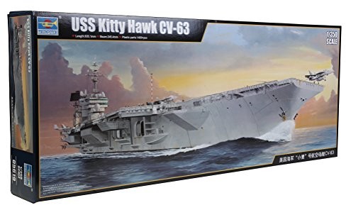 Trumpeter 05619 zestaw do budowy modelu USS Kitty Hawk CV-63