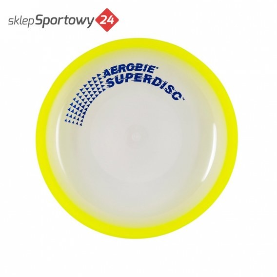 AEROBIE DYSK LATAJĄCY FRISBEE SUPERDISC ŻÓŁT AEROBIE 25Y12