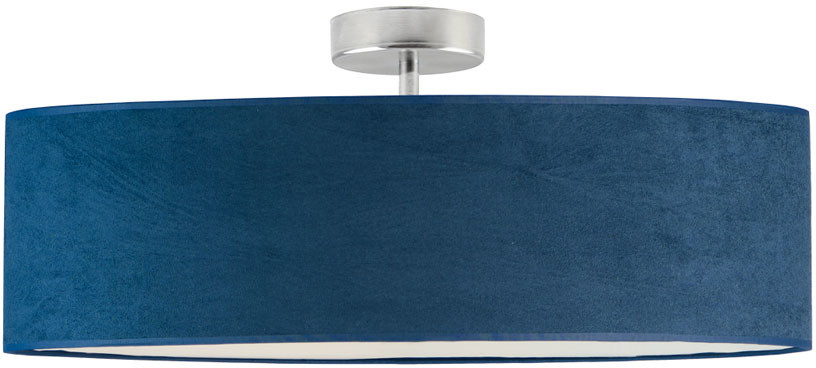 LYSNE Plafoniera sufitowa WENECJA VELVET fi 60 cm kolor morski 14527V/20 morski