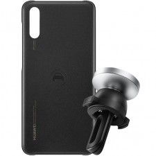 Huawei Etui + uchwyt Car Kit P20, czarne 6901443219360