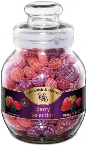 Cavendish & Harvey Landrynki Berry Fruit 966g w słoiku 3F0E-7108D