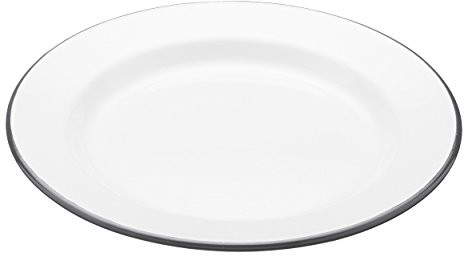 Kitchen Craft Kitchencraft Living nostalgia talerz śniadaniowy, emalia, 24 cm LNENPLATE24