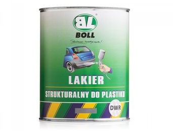 BOLL Lakier strukturalny do plastiku 1000ml szary WA14-8538