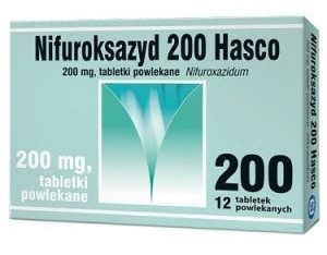 Hasco-Lek Nifuroksazyd 200mg Hasco x12 tabletek