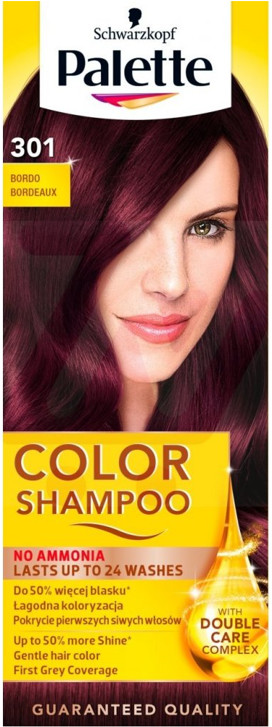 Фото - Шампунь Schwarzkopf Palette Color Shampoo Szampon koloryzujący do włosów 301  bordowy (4-99)