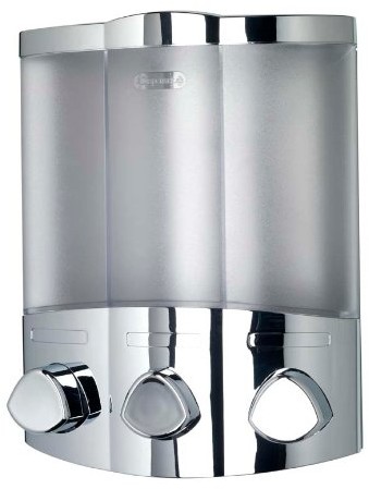 Croydex Euro Trio dozownik na mydło, chrom PA661041
