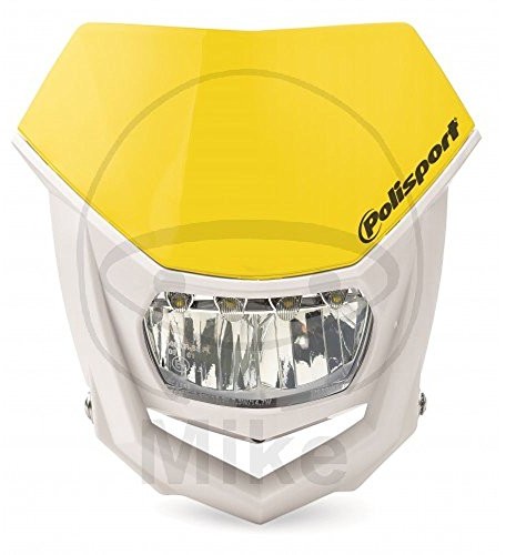Unbekannt Motocykl reflektor maska Halo Żółty 01 LED żółty 8667100003 5604415082122 716.10.33